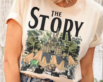 Disney Pixar Toy Story Crossing The Road Shirt | Disneyland Castle Pixar Fest T-Shirt | Disney Pixar Pier Tee | WDW Disneyland Boy Girl Trip
