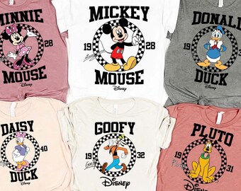 Mickey Mouse Est. 1928 Sweatshirt, Vintage Retro Mickey Shirts, Custom Character Disney Group Matching Shirts, Disneyworld Disneyland Shirt