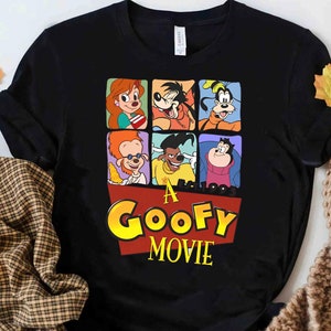 Retro Disney A Goofy Movie Est 1995 Characters Shirt | Funny Max Roxanne Powerline T-Shirt | Wdw Magic Kingdom Tee | Disneyland Family Trip