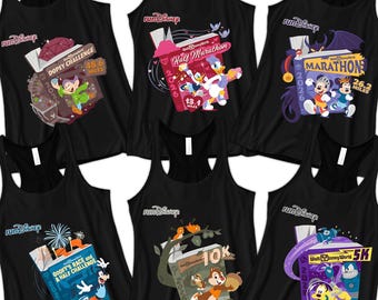 Vintage Rundisney Event Inspired Shirt | 2026 Disney World Marathon Weekend Tshirt | Goofy Race Dopey Challenge 5K 10K Shirt Pack