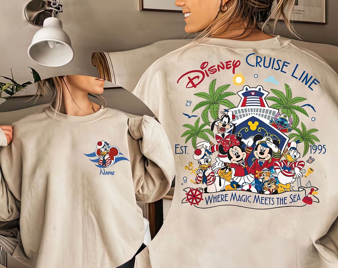 Personalized 2-sided Disney Wish Dream Magic Wonder Shirt | Mickey and ...
