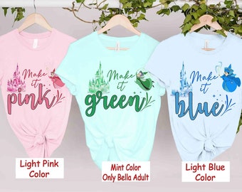 Retro Disney Castle Sleeping Beauty Shirt | Good Fairies Flora Fauna Merryweather TShirt | Magic Kingdom Tee | Disneyland Birthday Girl Trip