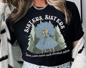 Vintage White Movie Christmas Shirt | White Christmas Movie 1954 Tshirt | Haynes Sisters Tee | Christmas Song Shirt | Cute Christmas Sweater