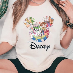 Retro Disney Pixar Toy Story Mickey Ears Shirt | Buzz Lightyear Woody T-Shirt | You&#39;Ve Got A Friend In Me Tee | WDW Disneyland Boy Girl Trip