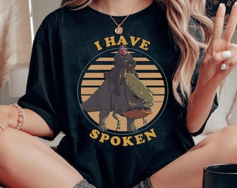 Vintage Disney Star Wars Shirt | Kuiil Blurrg I Have Spoken T-shirt | The Mandalorian Shirt, Galaxy'S Edge, Star Wars Day Tee | Star Wars