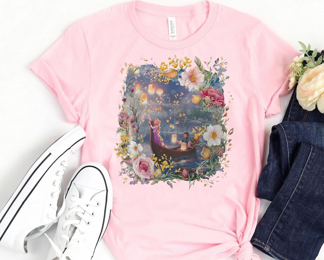 Vintage Disney Tangled Shirt | Funny Flynn Rider Rapunzel Princess T ...