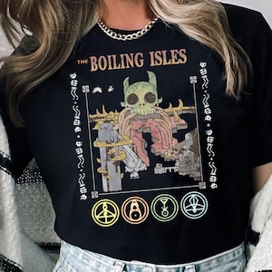 Vintage The Boilng Isles The Owl House Shirt | The Owl House Tee, Hexside School Of Magic And Demonics T-shirt | Disneyland Trip Tee