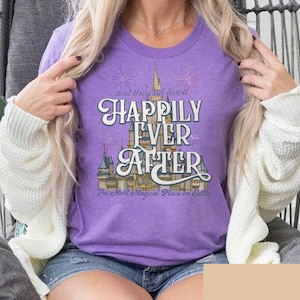 Disney Happily Ever After Comback Tour Shirt | Magic Kingdom Shirt, Reach Out And Find Your Happily Ever After T-shirt | Disneyworld Tee