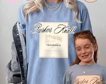 Parker Knoll Shirt, Summer Camp Shirt, Iconic Vineyard From The Parent Trap Shirt, Chardonnay Napa Valley 1993 Comfort Colors Tee