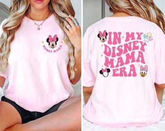 Camiseta personalizada de la era de mi mamá Disney / Camiseta personalizada de la era de mi Disney / Camiseta linda para el Día de la Madre / Camiseta de Minnie para mamá / Camiseta de Disney para mamá
