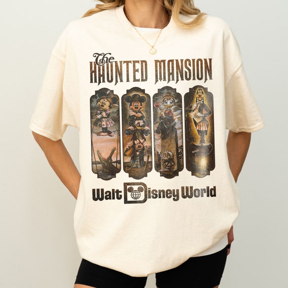 Mickey and Friends Custom the Haunted Mansion Shirt | Walt Disney