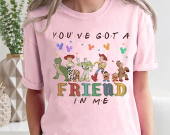 Bluza vintage Disney Toy Story | Koszulka „You've Got A Friends In Me” | Koszulka „Buzz Lightyear Woody” | Koszulka „Magic Kingdom” | Wycieczka do Disneya 2023
