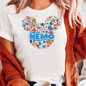 Finding Nemo Characters Disney Cruise Mickey Ears Shirt | The Magic Kingdom T-Shirt, Nemo Dory T-shirt | Disneyland Trip Shirt,Disney Family
