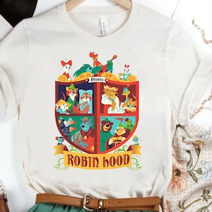 Sudadera retro de Disney Robin Hood / Camiseta de Robin Hood Oo-De-Lally / Camiseta de Disneyland Magic Kingdom / Camiseta de viaje a Disneyland