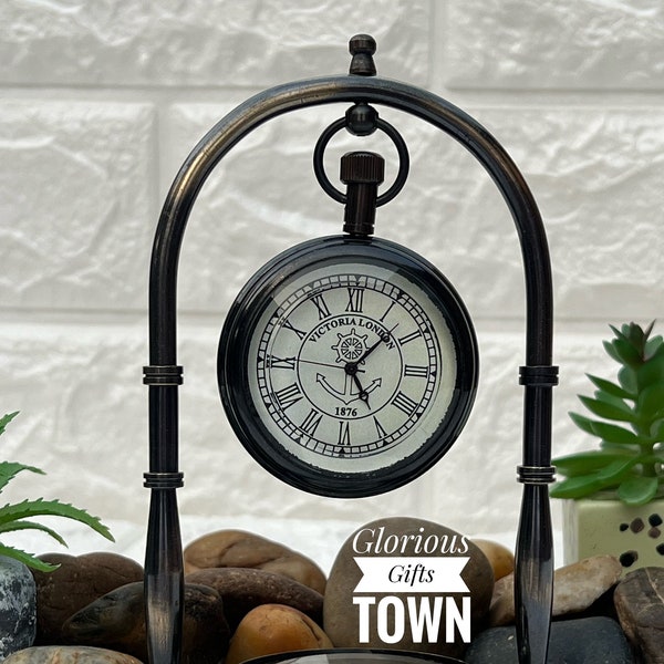 Table Clock Etsy