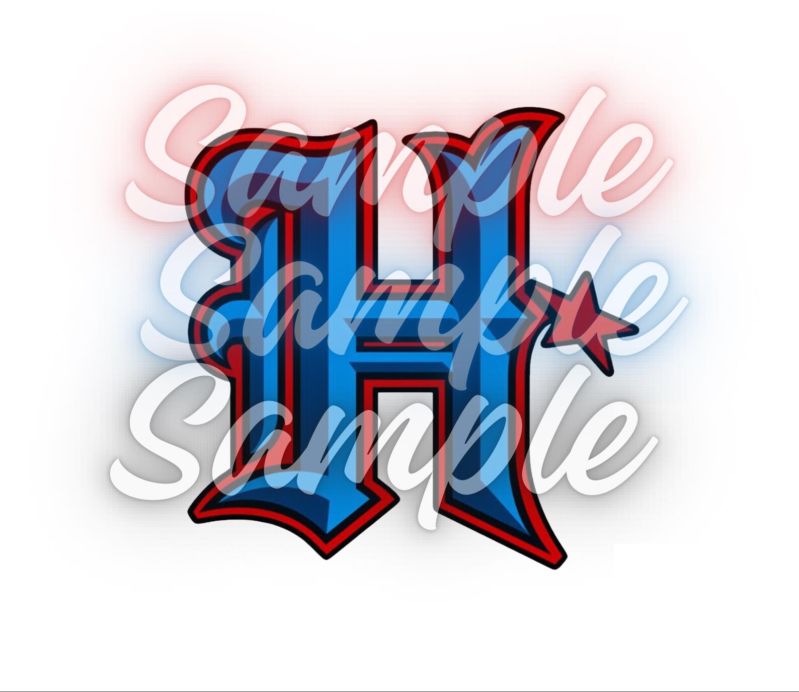 H Town Color Houston Texas PNG - Etsy