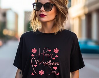 Flower shirt, Mother's day shirt, Gift for Mother's day, Gift for mom, Mama shirt, Love mom shirt, Grandma gift, Gift for her, Plant shirt