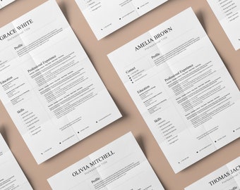 Elegant Resume ~ Complete with Icon Package & Setup Guide