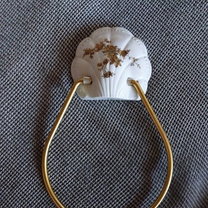 Towel holder porcelain KPM Bavaria