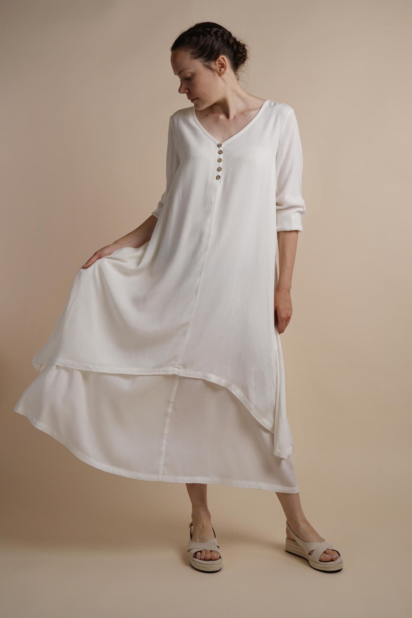 Simple shop plain dresses