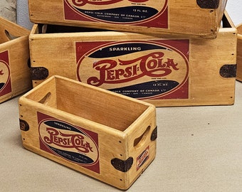 Pepsi Box Handmade Vintage style crate shop cafe gift SALE