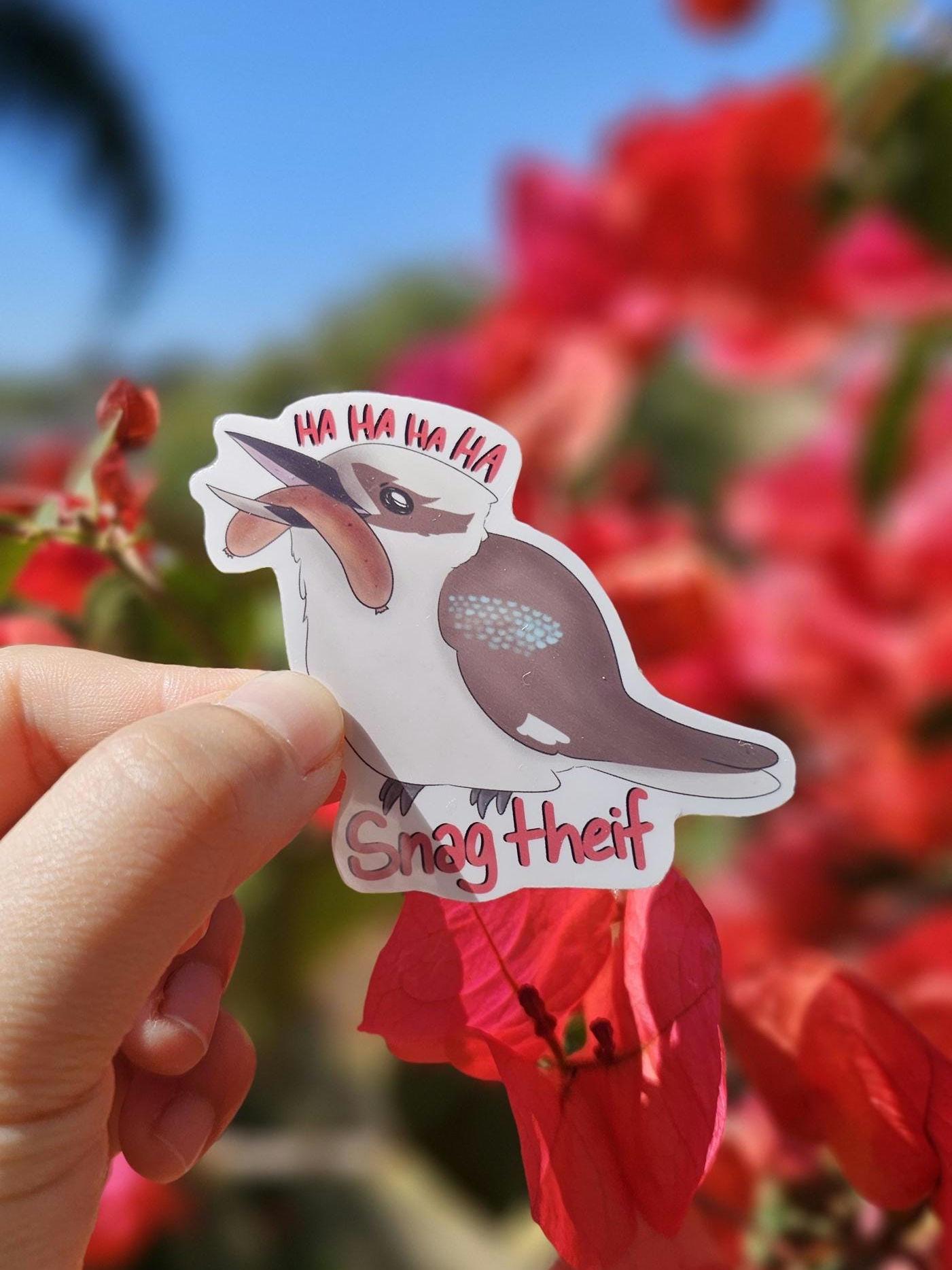 Australian Bird Menaces Stickers | Die Cut | Waterproof Vinyl Sticker ...