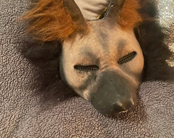 High Quality Spotted Hyena Therian Mask