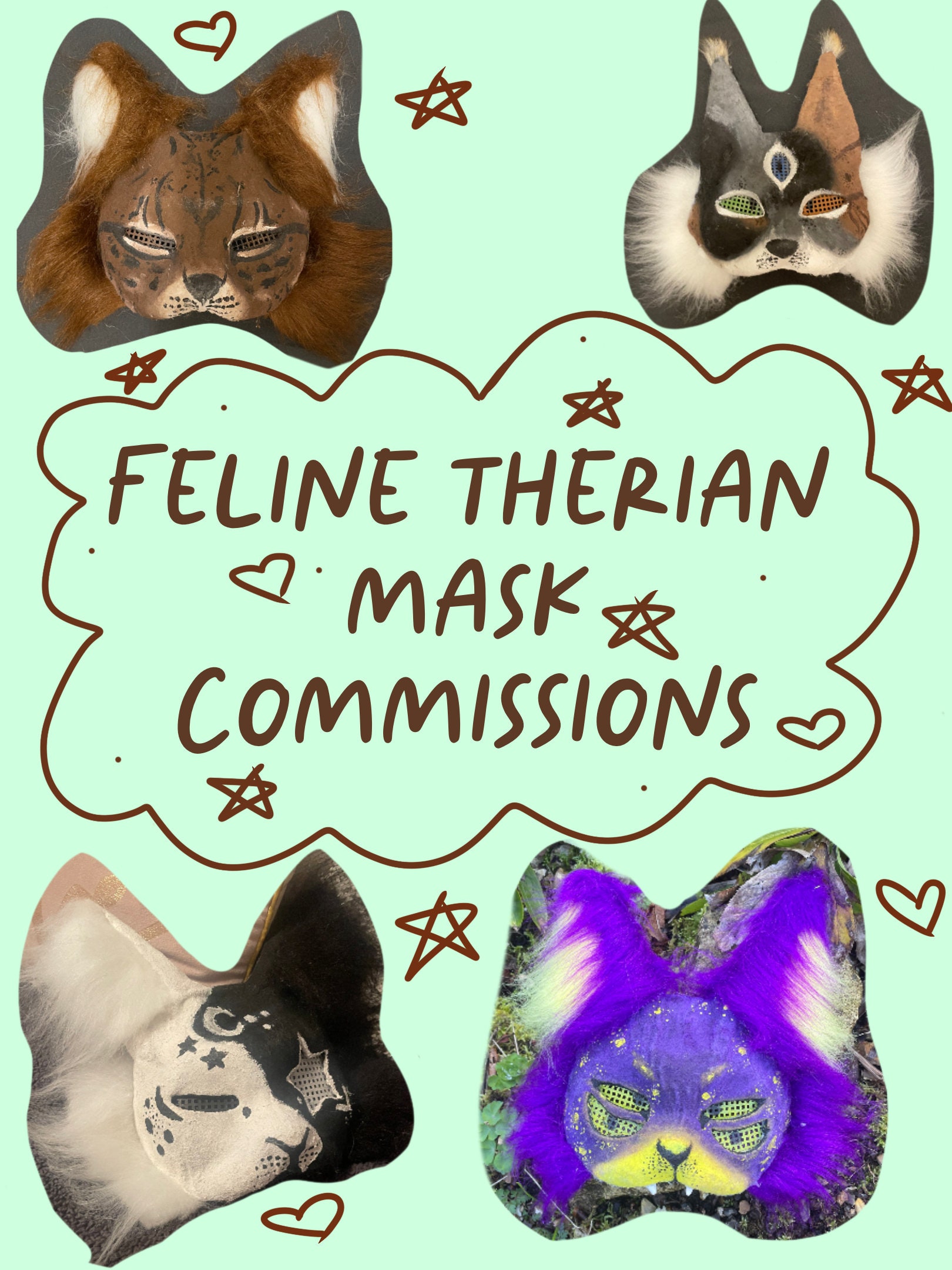 High Quality Feline Therian Mask Commissions - Etsy