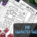 Dnd 5e Dm Tools Cheat Sheet and Character Sheet DM Quick - Etsy