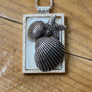 necklace with sea pendant