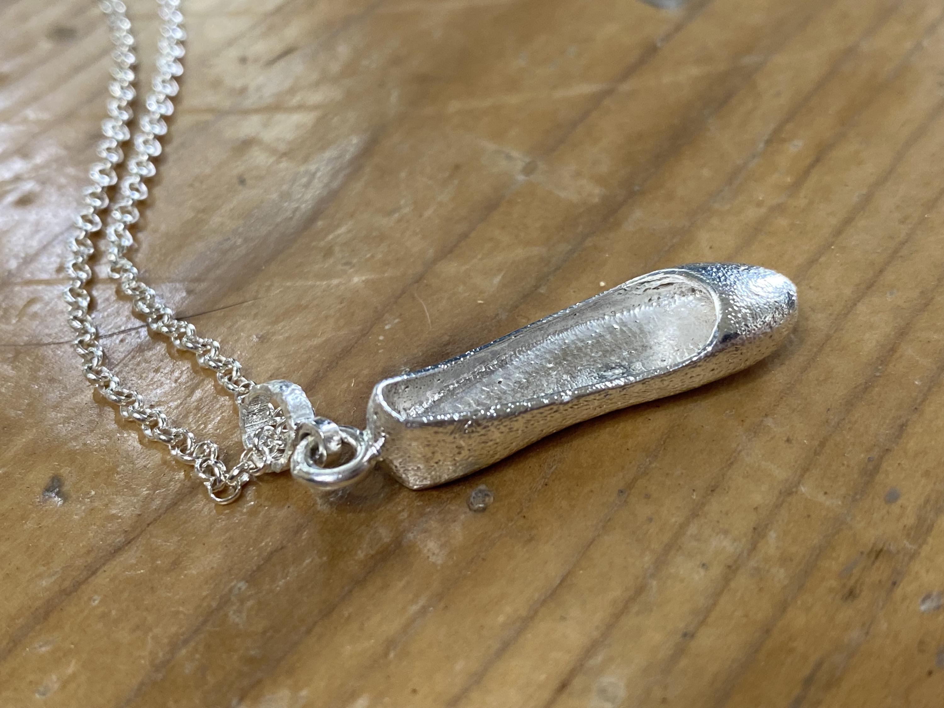 Elli Ballerina-Kette Aus 925 Sterling Silber – Süßer Schuh-Anhänger Für Kleine Tänzerinnen