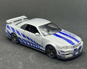 Fast & Furious R34 Diecast 1/32 Model Nissan Skyline R34