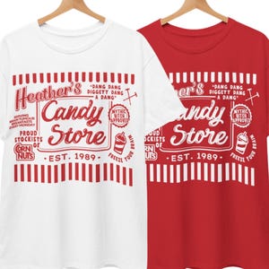CANDY STORE HEATHERS Tshirt Heather CHandler Zitat Heathers Broadway-Musical Theater Shirt Heathers The Musical Top Candy Store Heathers
