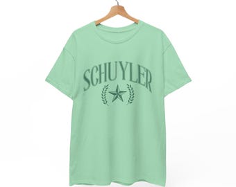 SCHUYLER SISTER TSHIRT Hamilton Musical Theatre Top Hamilton West