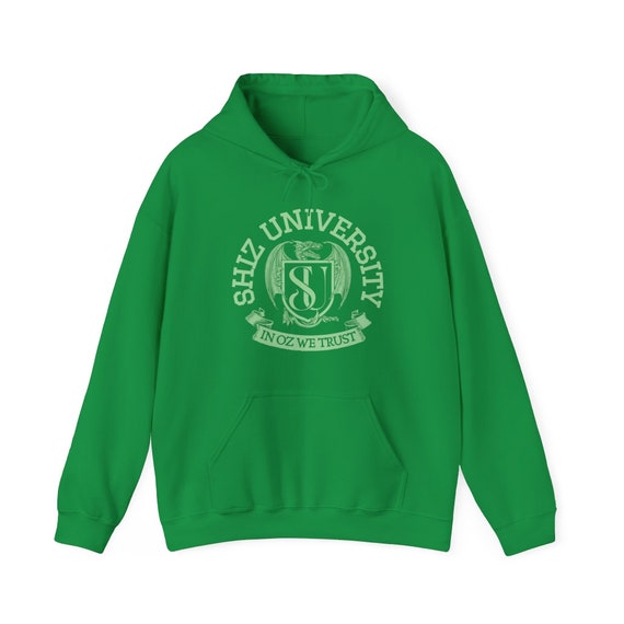 WICKED MUSICAL JUMPER Shiz University Varsity Hoodie Wizard WICKED MUSICAL JUMPER Shiz University Varsity Hoodie Wizard