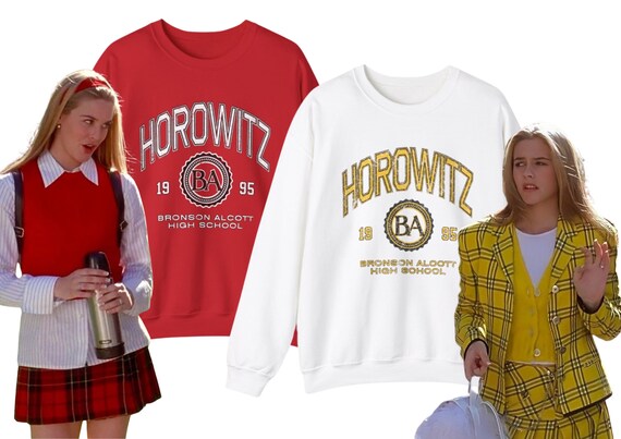 CLUELESS JUMPER CHER Quote Clueless Movie Top 90s Film Varsity Sweater Clueless Musical Theatre Top Etsy