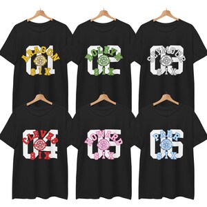 SIX MUSICAL TSHIRT Musical Theatre Six Broadway Queens West End Six Top Six The Musical Shirt