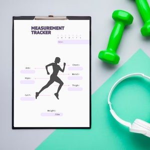 Ultimate Fitness Planner, Weight Loss Tracker, Printable Workout Tracker, Workout Planner Fitness Journal, Wellness, Health Goal, Self Care