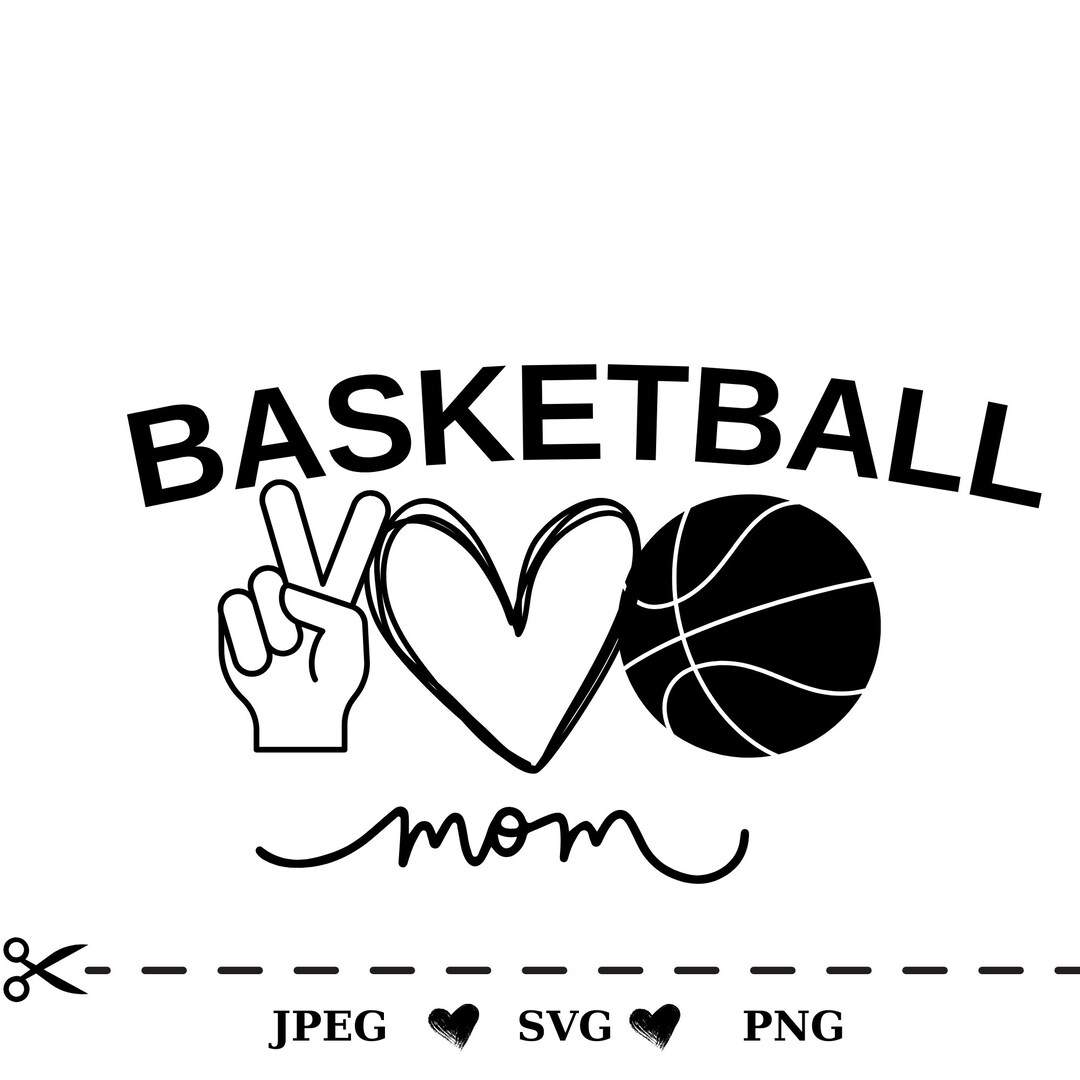 Basketball Mom Cheer Shirt Svg Sports Mom Game Day Shirt Etsy