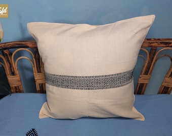 Cotton by Cotton cushion Cover from Assam, India