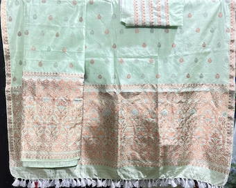 Mulberry silk Mekhela chador from Assam,India