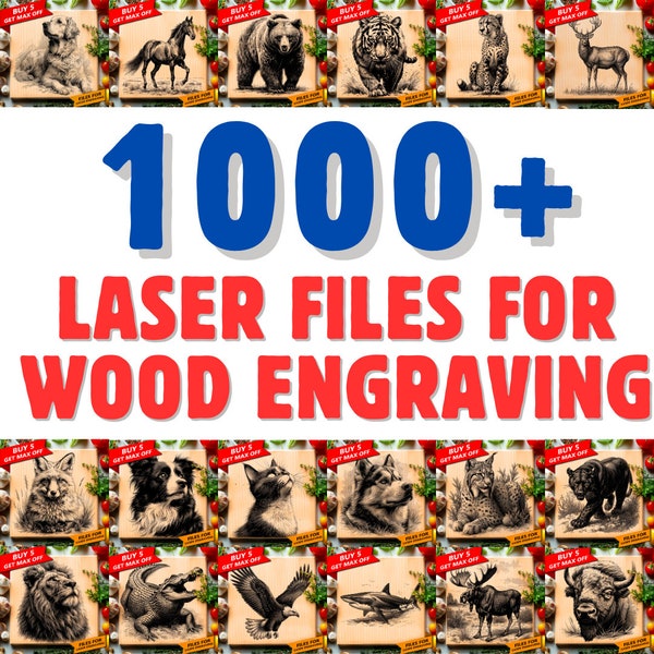 Holz Bundle, laserfertige PNG-Dateien zum Gravieren, Holzbrandbrett Untersetzer Tablett Zeichen Ohrring Art, CNC, CO2, Lightburn, Glowforge, Xtool