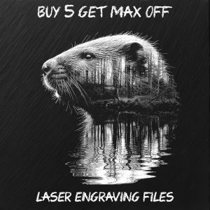 Laser Engraving File PNG, Slate Coaster Board Sign Tray Photo Picture Image, CNC Router, CO2, Lightburn, Glowforge, Xtool, beaver