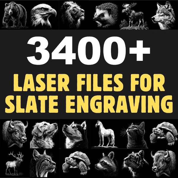 Slate Bundle, Laser Ready PNG Files for Engraving, Slate Board Coaster Tray Art, CNC, CO2, Lightburn, Glowforge, Xtool