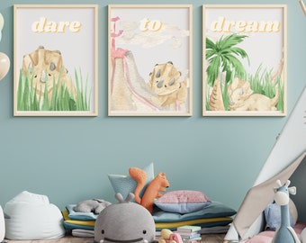 Décor de dinosaure pour la chambre de bébé - Osez rêver