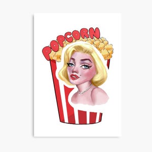 Marilyn Monroe Fanart, illustrazione retrò vintage per la decorazione, arte ispirata alla Hollywood classica