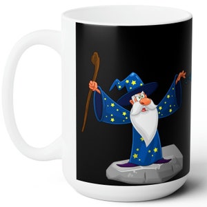 Magical Wizard Love Spell Ceramic Mug - Fantasy Coffee Cup