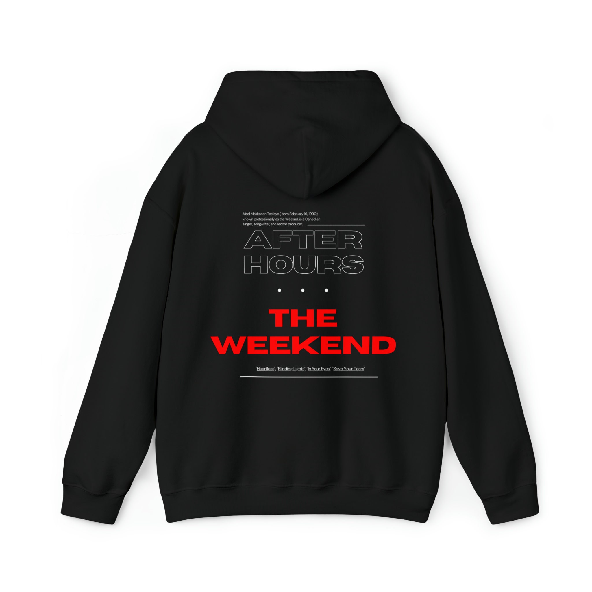 The weeknd in your eyes hoodie hotsell