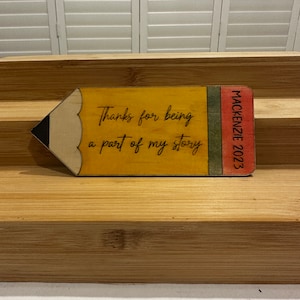 Personalised Teacher Bookmark