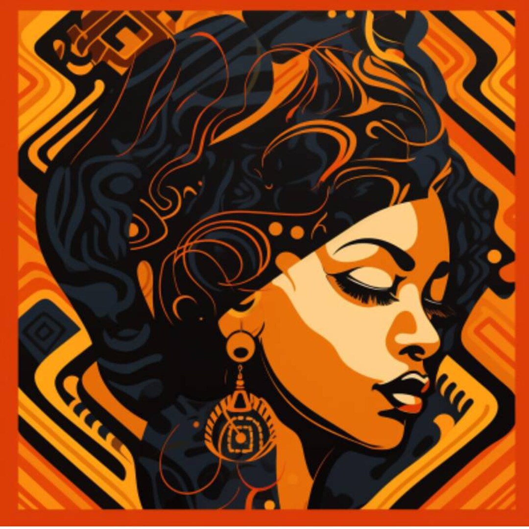 The Harlem Renaissance,black Woman Wall Art, Jazz and Blues Wall Art